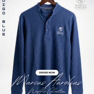 Marcus Aurelius Waffle Long Sleeves T Shirt