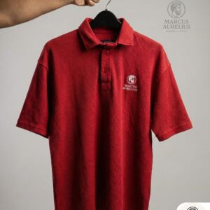 Marcus Aurelius Waffle Polo T shirt
